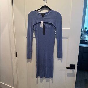 NWT House of Harlow 1960 Blue Jay 2-Piece Dress- Style #HH10023